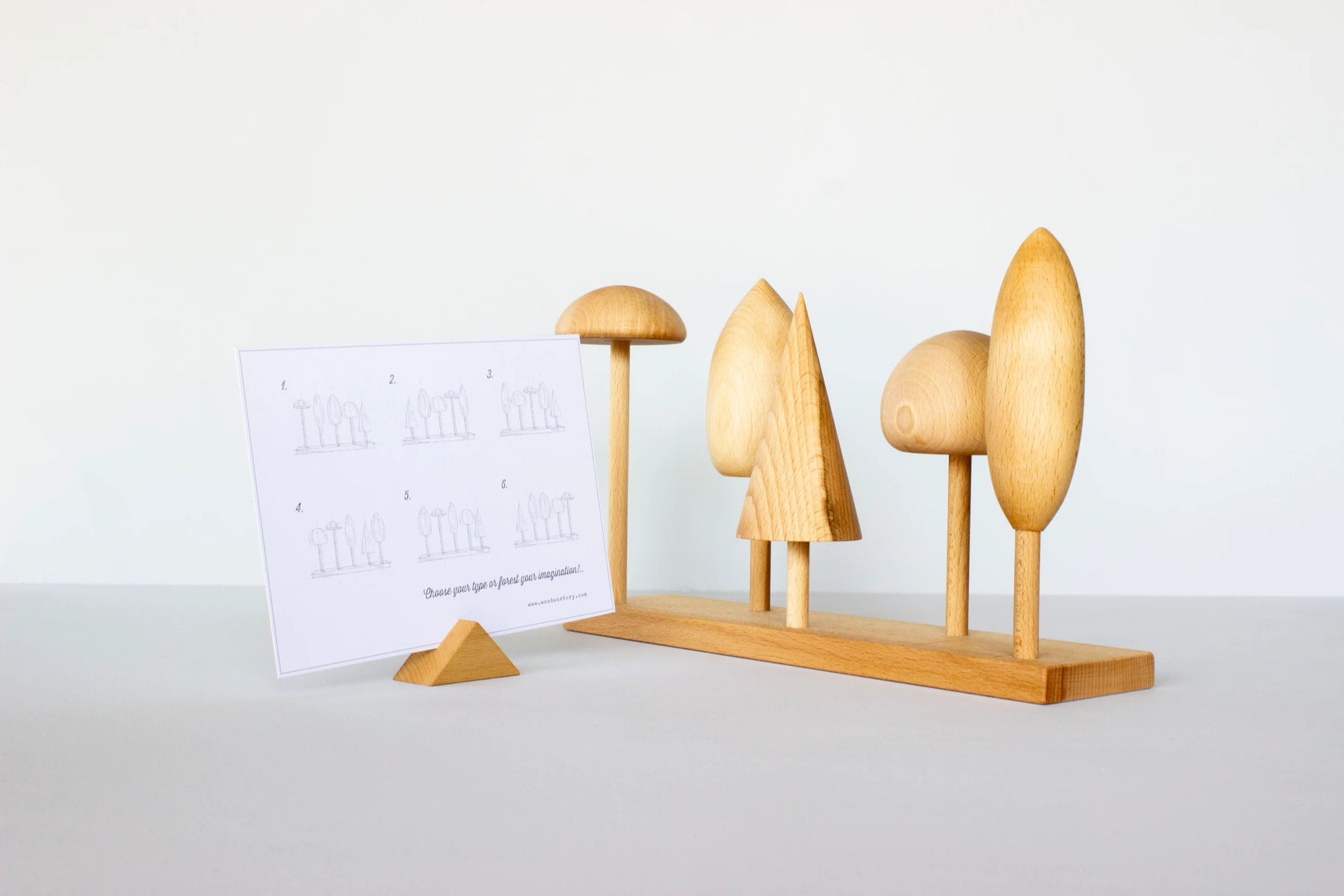 Wooden Tree Crown Puzzle - Educational & Eco-Friendly Toy for Creative Learning by Wooden Story at www.brixbailey.com
