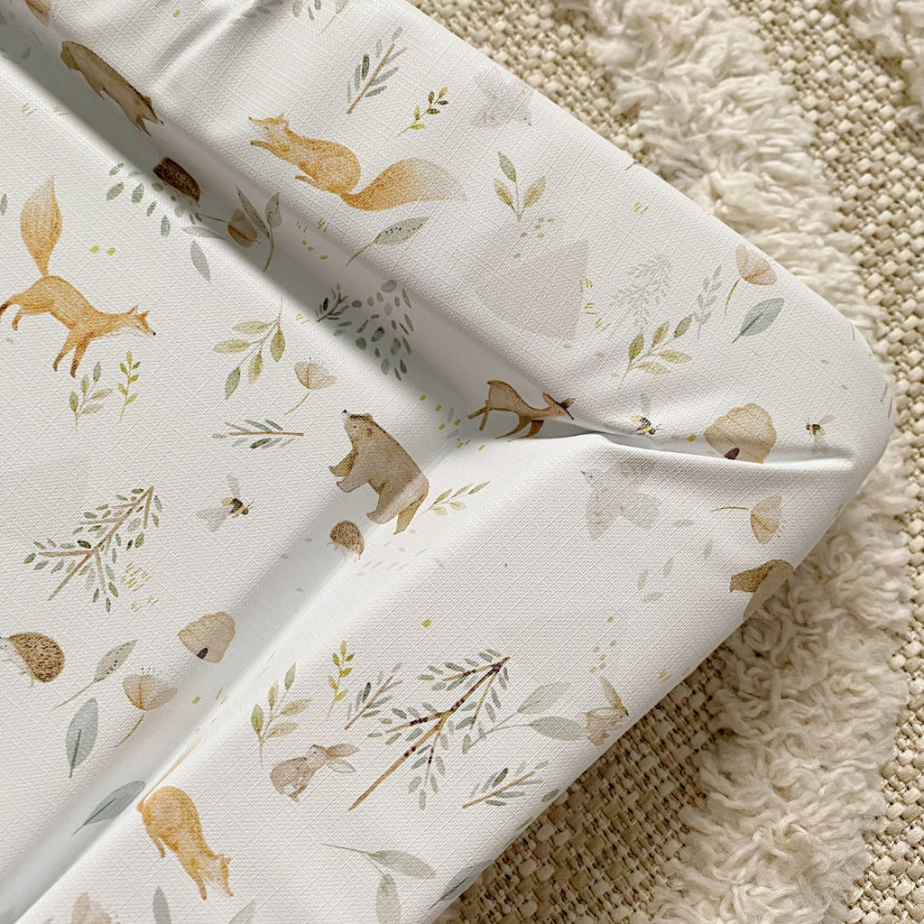 Standard Changing Mat - Woodland Animals Print