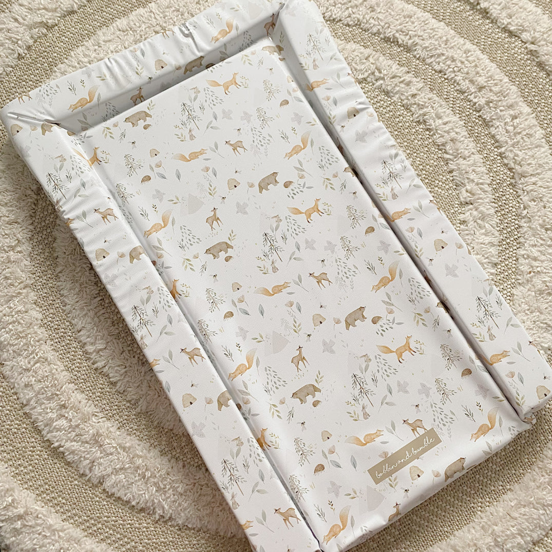 Standard Changing Mat - Woodland Animals Print