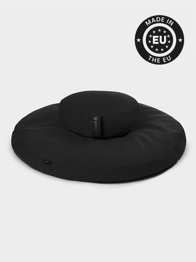 Yoga Studio EU Round Organic Zabuton Meditation Cushion Kit - Zafu
