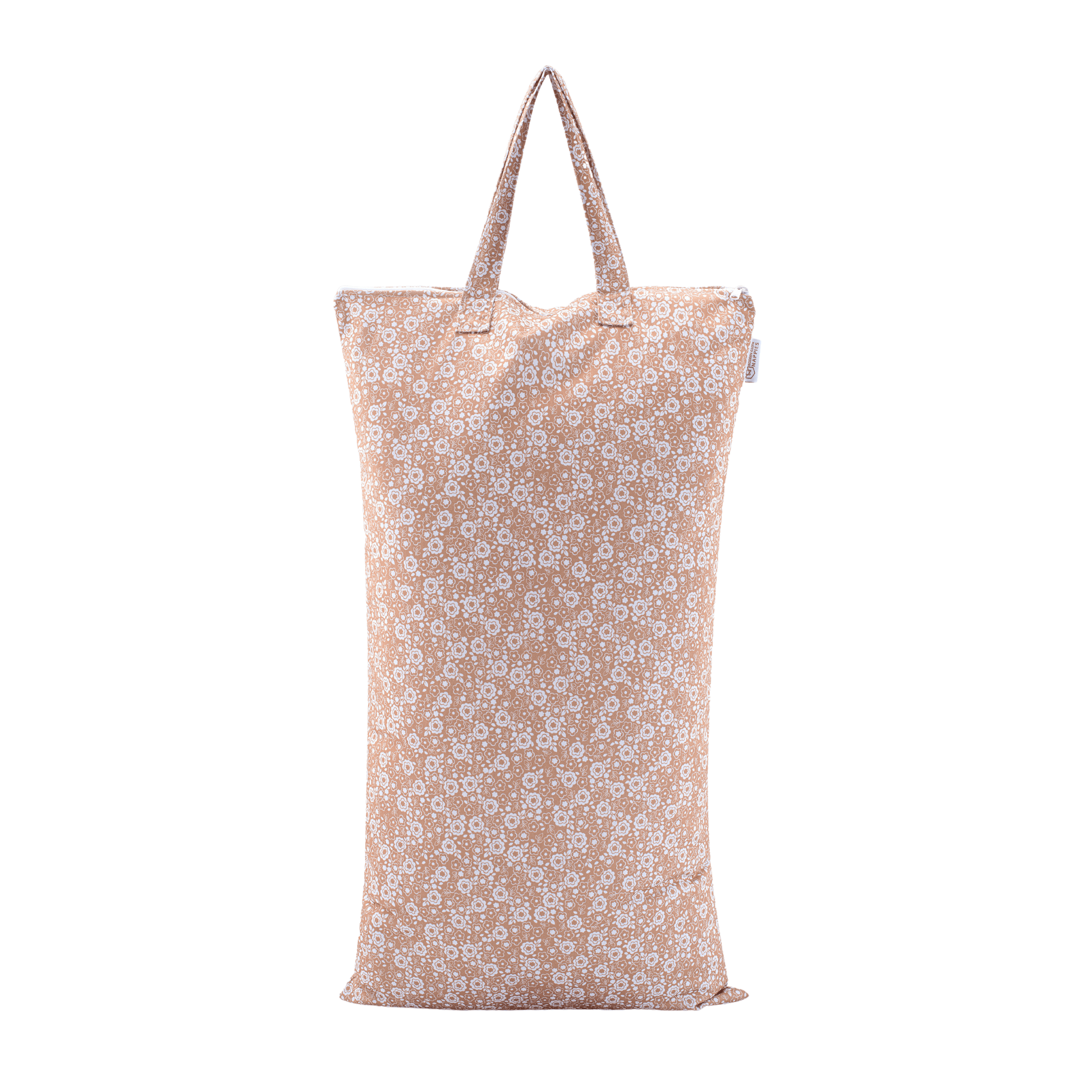 XL Reusable Cloth Nappy Wet Bag in Bloom