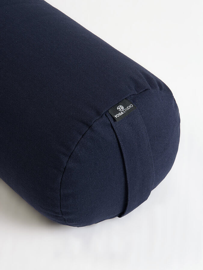 Yoga Studio Organic Cotton Buckwheat Lotus Meditation Bolster Cushion