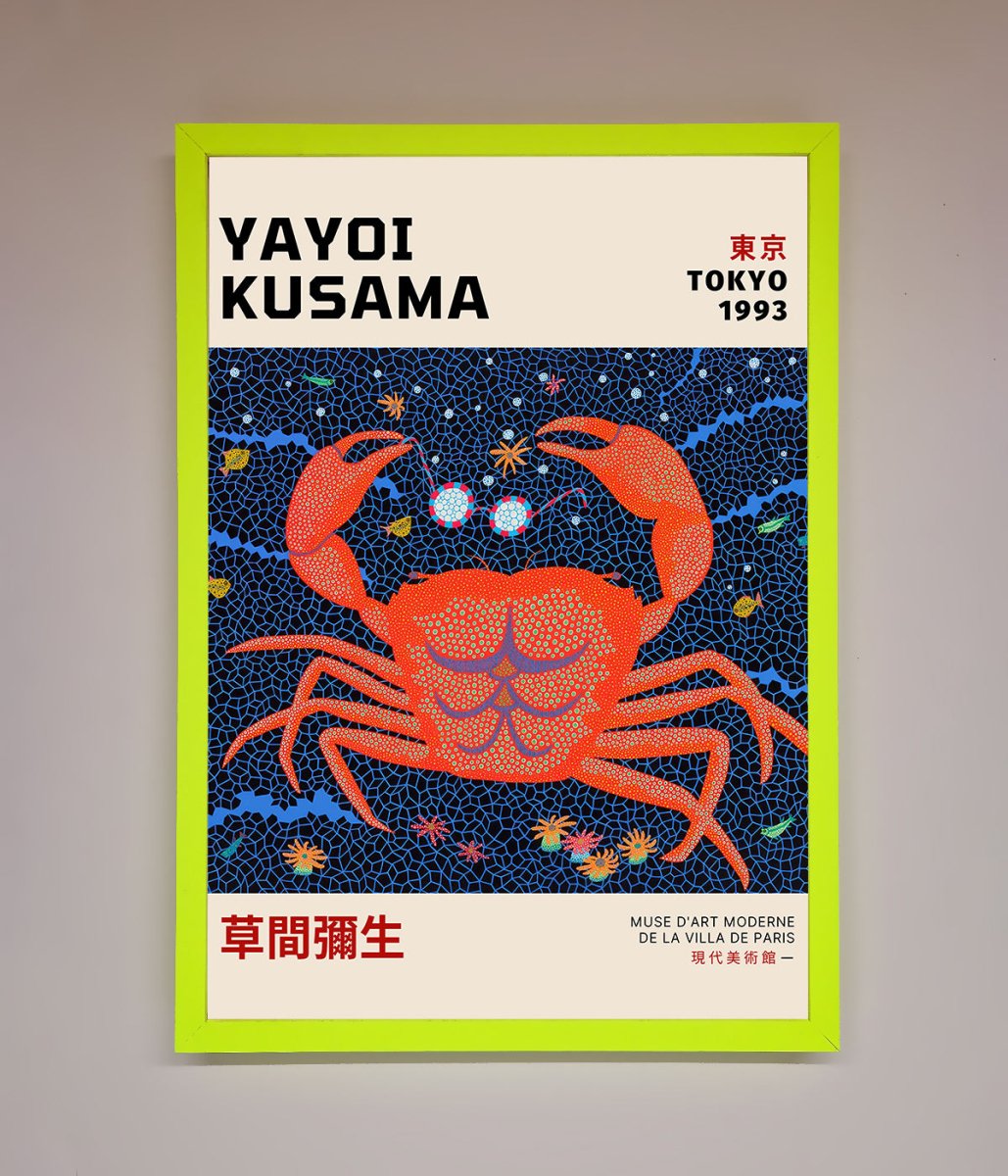 Yayoi Kusama Tokyo 1993 Framed Print