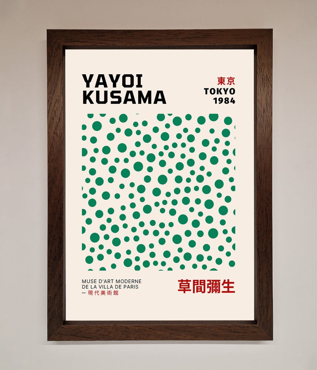 Yayoi Kusaman Tokyo 1984 Framed Wall Art