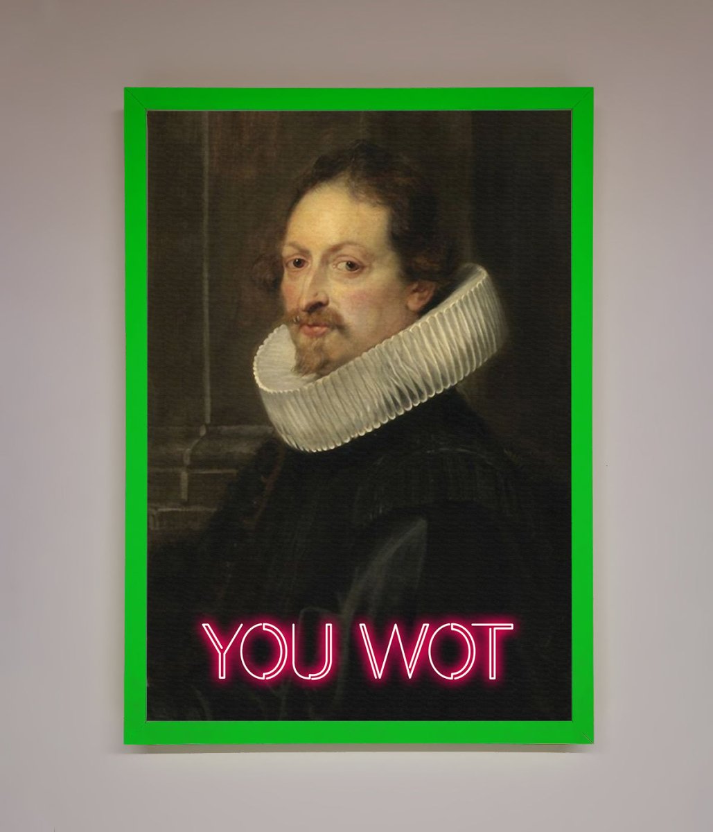 You Wot Renaissance Framed Poster