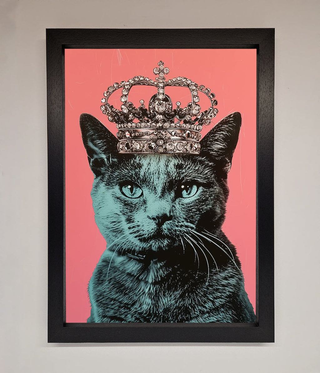 Your Majesty Cat Framed Print