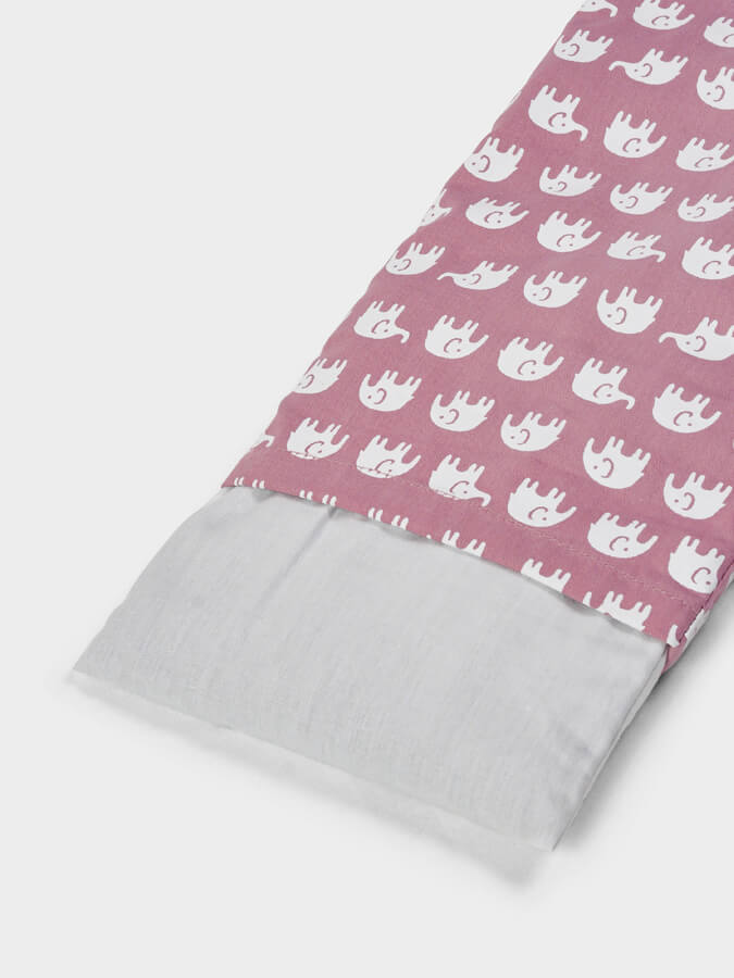 Yoga Studio GOTS Organic Cotton Lavender Scented & Unscented Linseed Elephant Eye Pillows