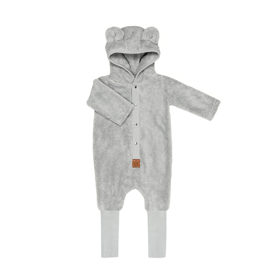 Playful Hooded Jumpsuit for Kids – Cozy & Stretchy Cotton by Zezuzulla at www.brixbailey.com