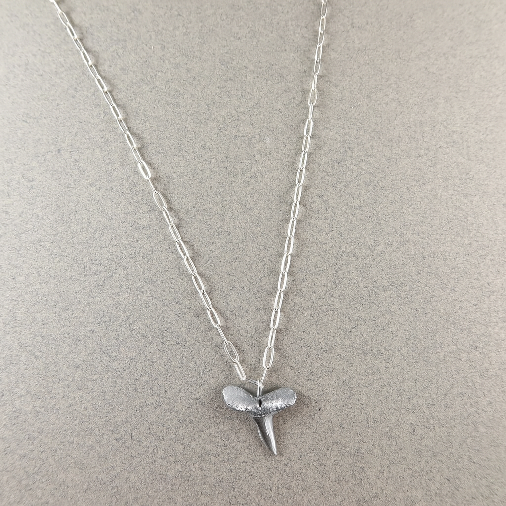 Fossilised Lemon Shark Tooth Necklace