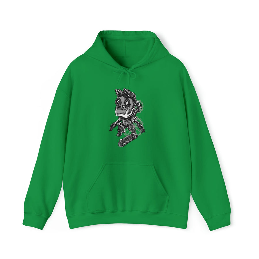 Men's Graphic Print Hooded Sweatshirt