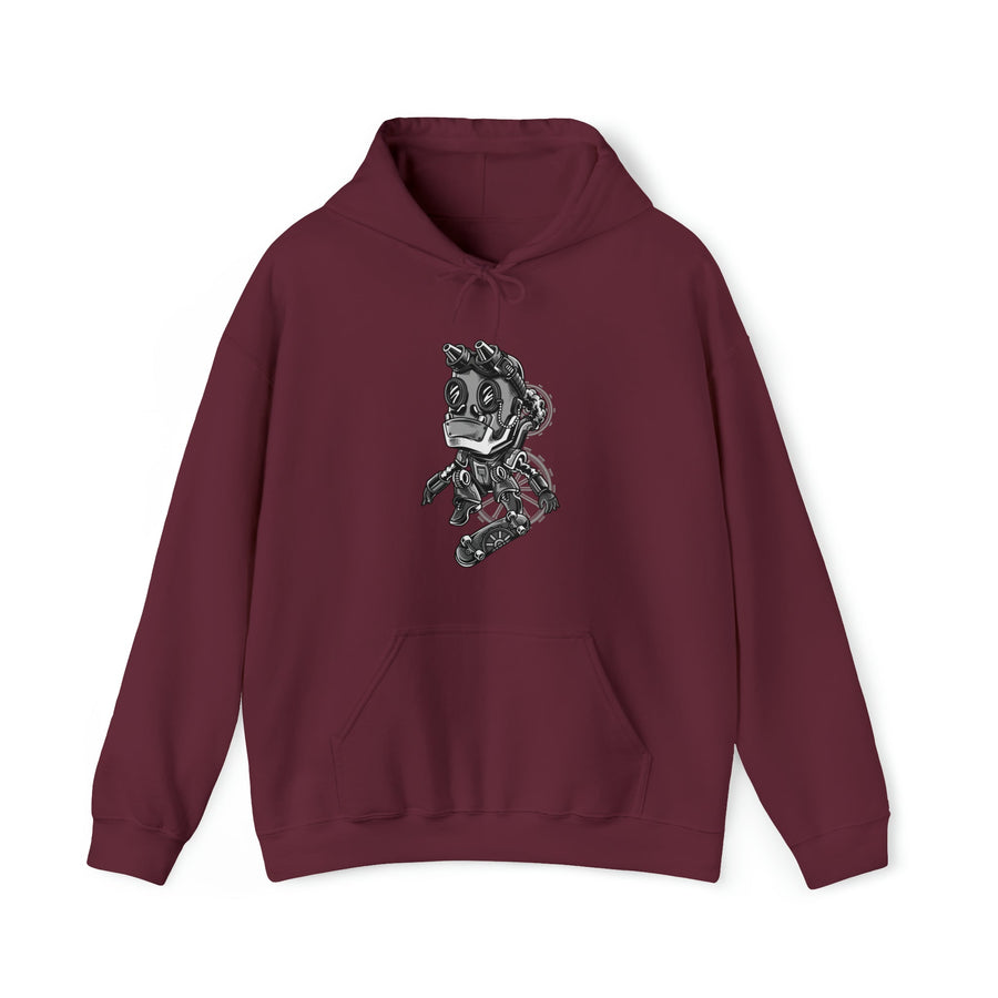 Men's Graphic Print Hooded Sweatshirt