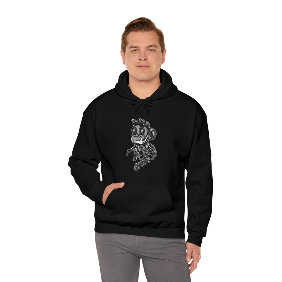 Men's Graphic Print Hooded Sweatshirt