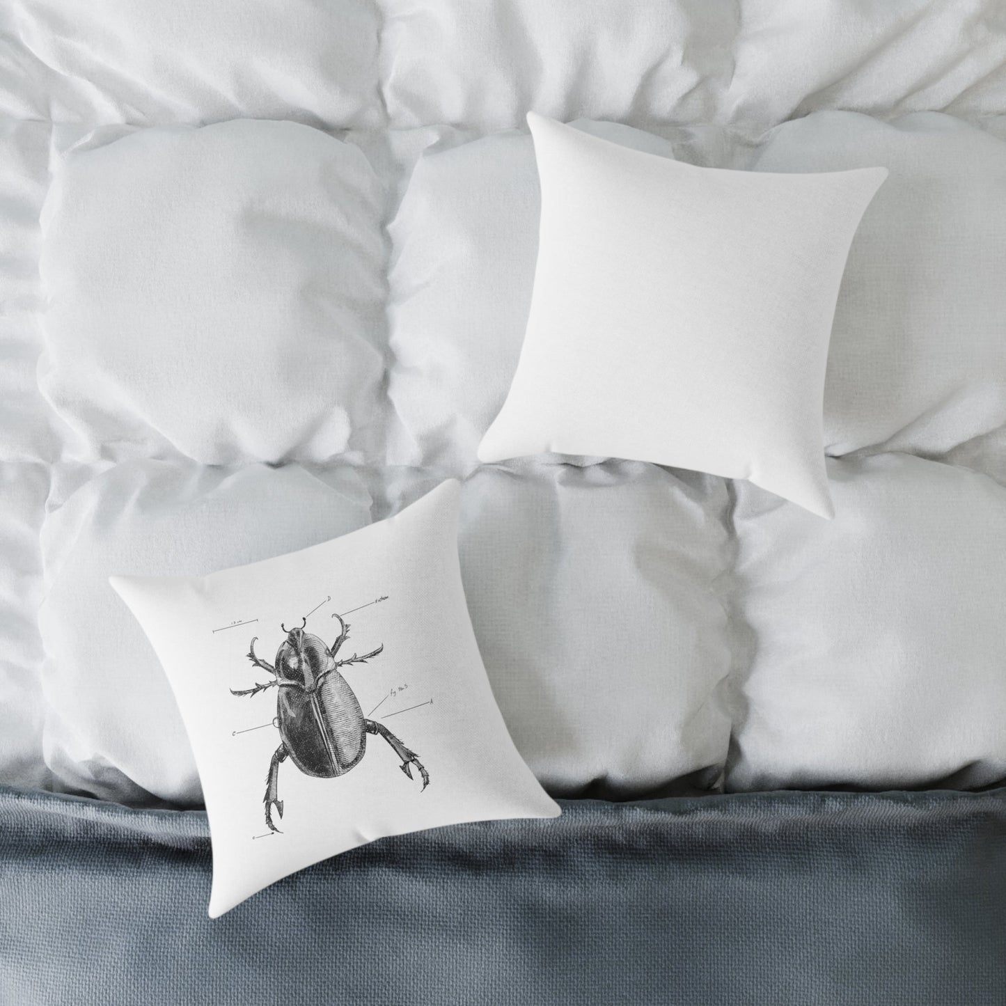 Brilliant Beetle Mania Pillow Cushion