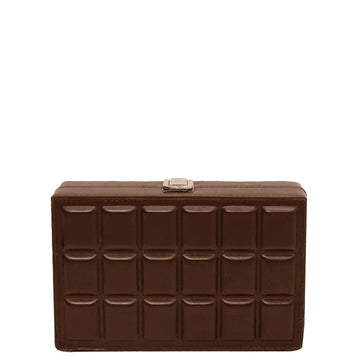 Chocolate Bar Vegan Leather Cross-Body Bag