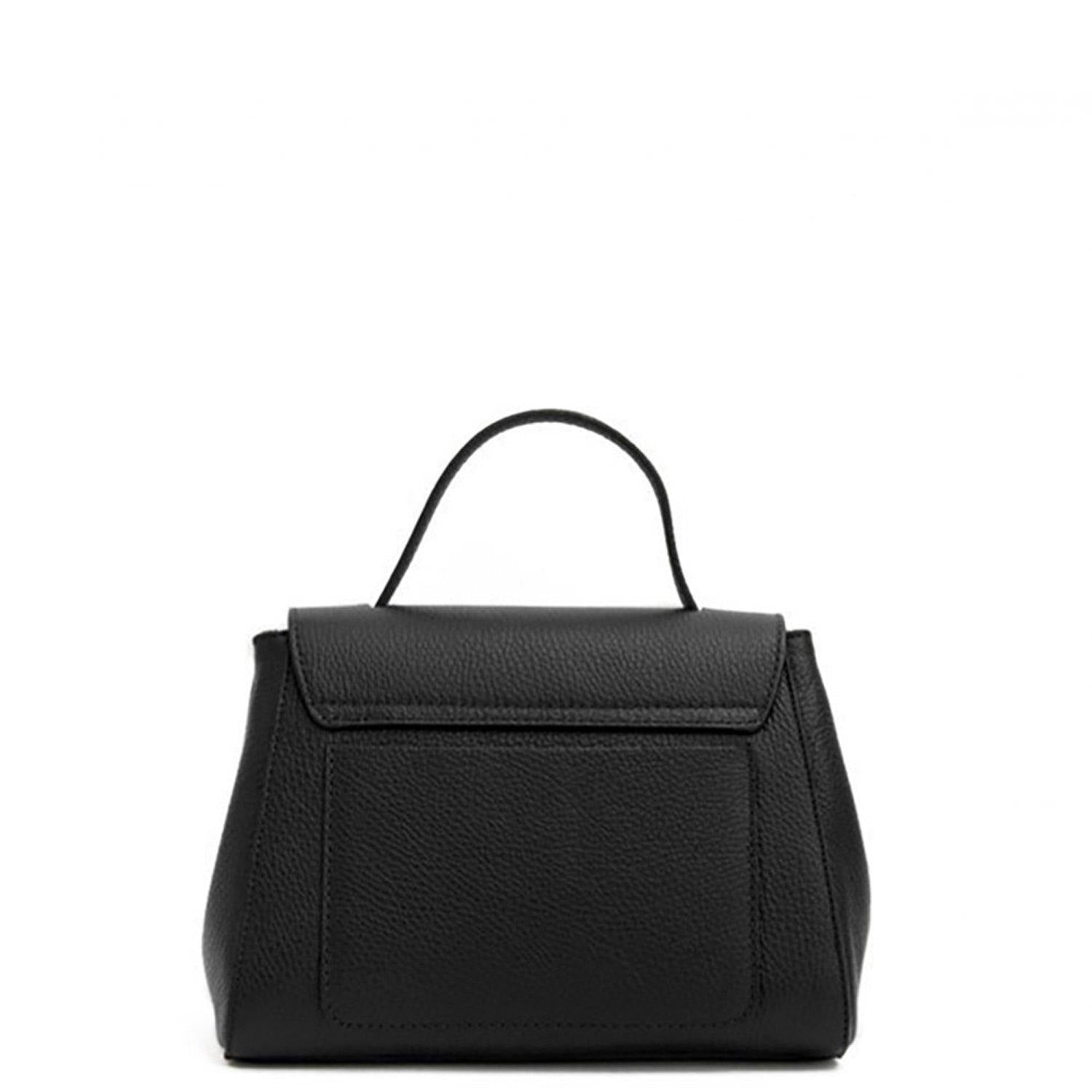Pebbled Small Leather Grab Bag - Brix and Bailey® - Contemporary Bag, Watch and Accessory Brand