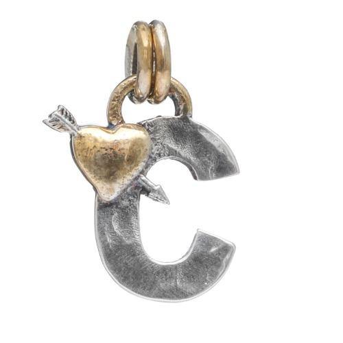 Letter C Initial Pendant Necklace