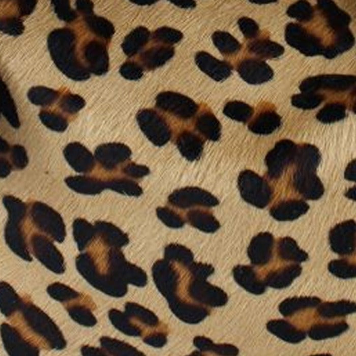 Leopard Print Calf Hair Leather Tassel Grab Bag Brix and Bailey Womens Bag