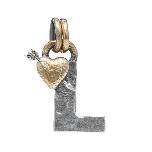 Letter L Initial Pendant Necklace