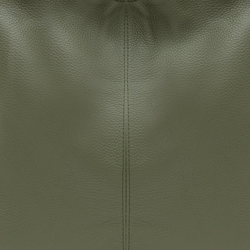 Olive Green Soft Pebbled Leather Hobo Bag Sostter Brix and Bailey Bag
