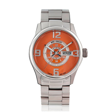 The Brix+Bailey Simmonds Watch Form 6 Orange Mens Wrsit Watch