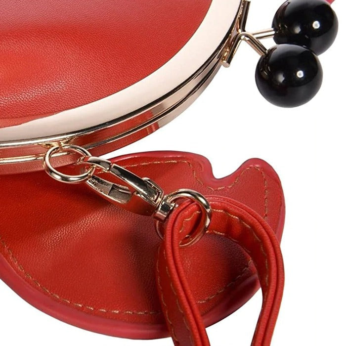 Red Crawling Crab Vegan Leather Cross-Body Bag Brix and Bailey