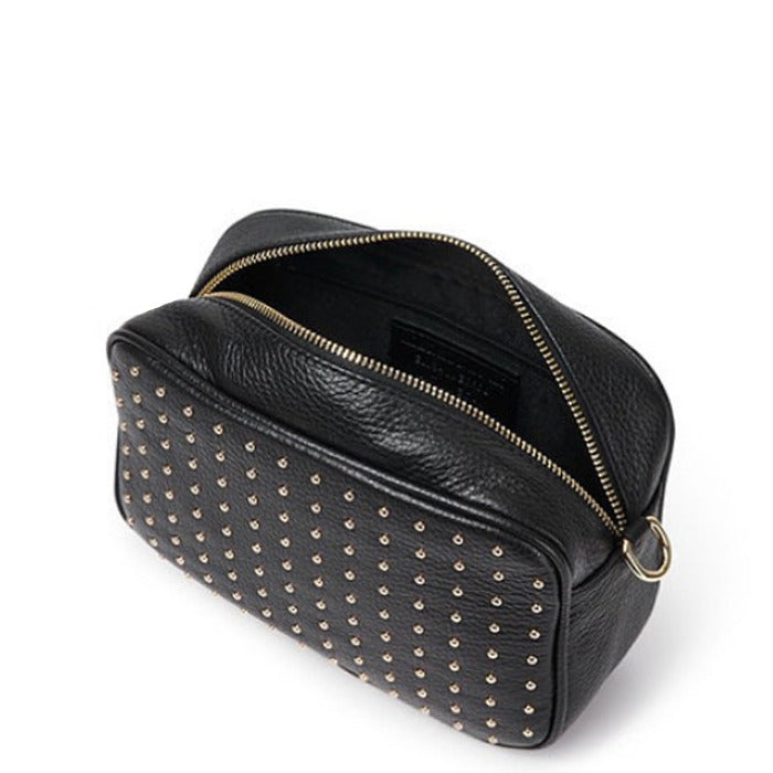 Studded Leather Camera Bag – Elegant & Functional Design by Sostter at brixbailey.com