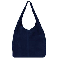 Navy suede hobo bag hotsell