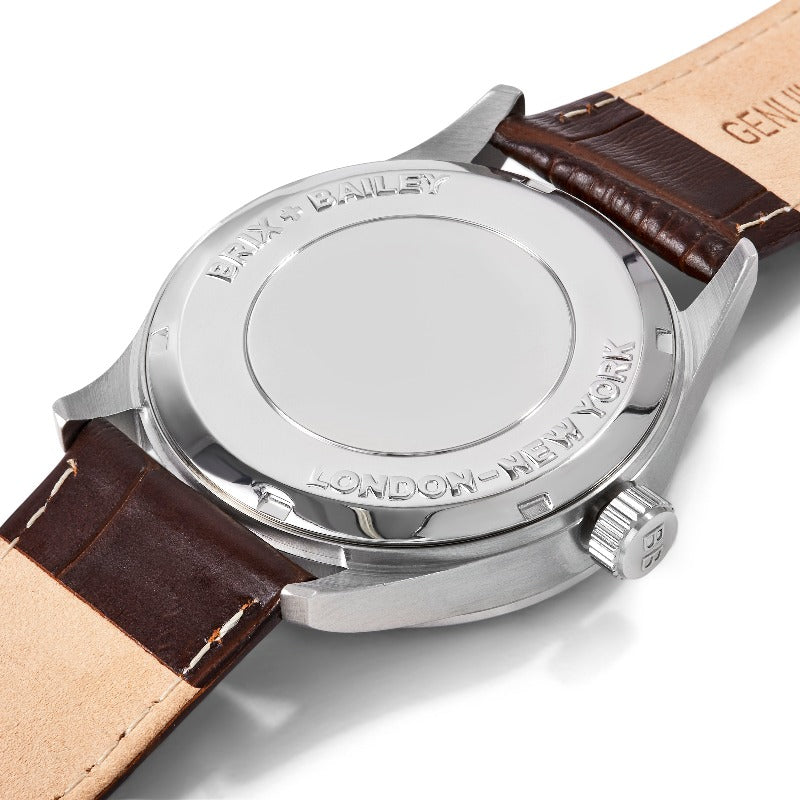 The Mr. Price Men's Watch In Silver & Gold | Brix + Bailey
