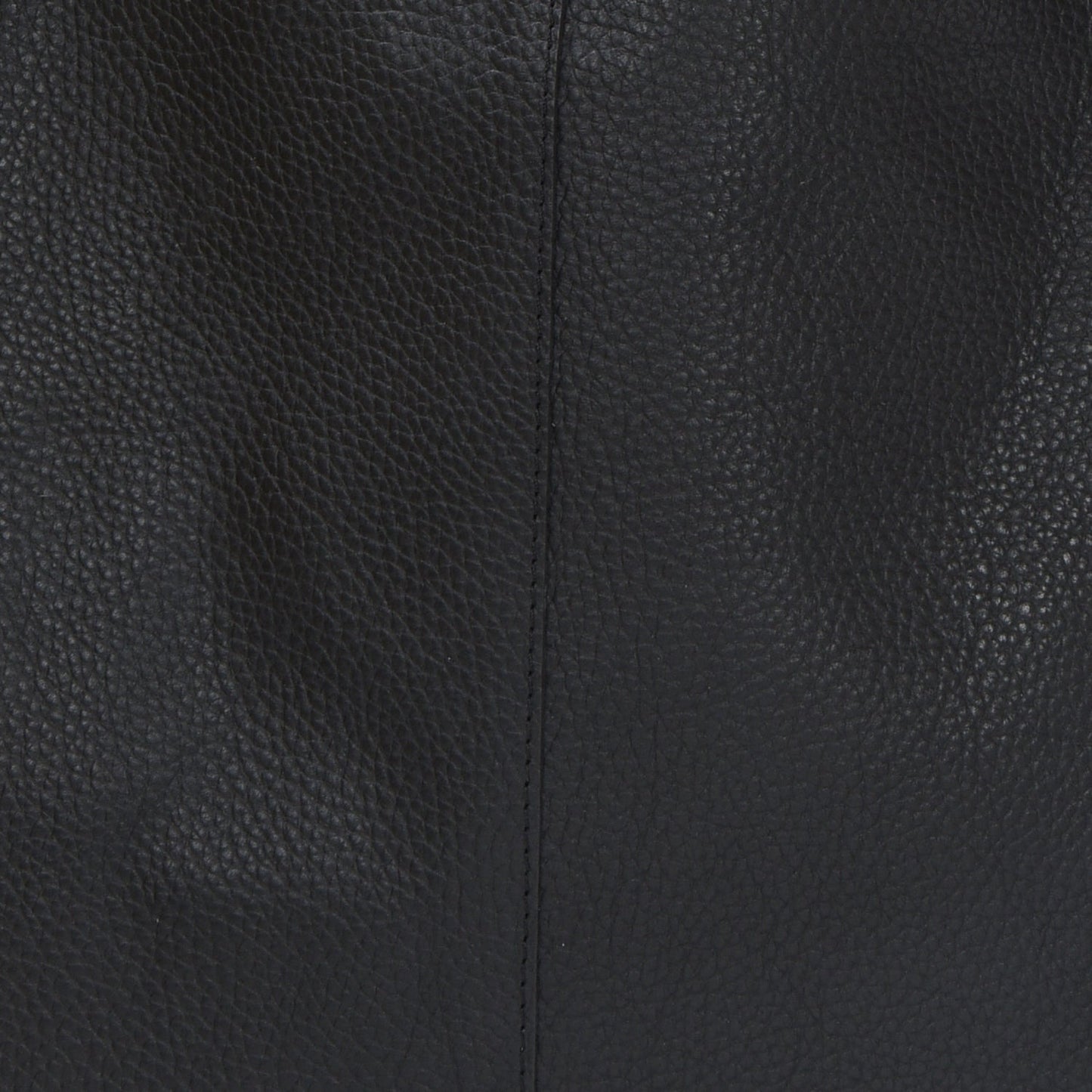 Black Pocket Boho Leather Bag