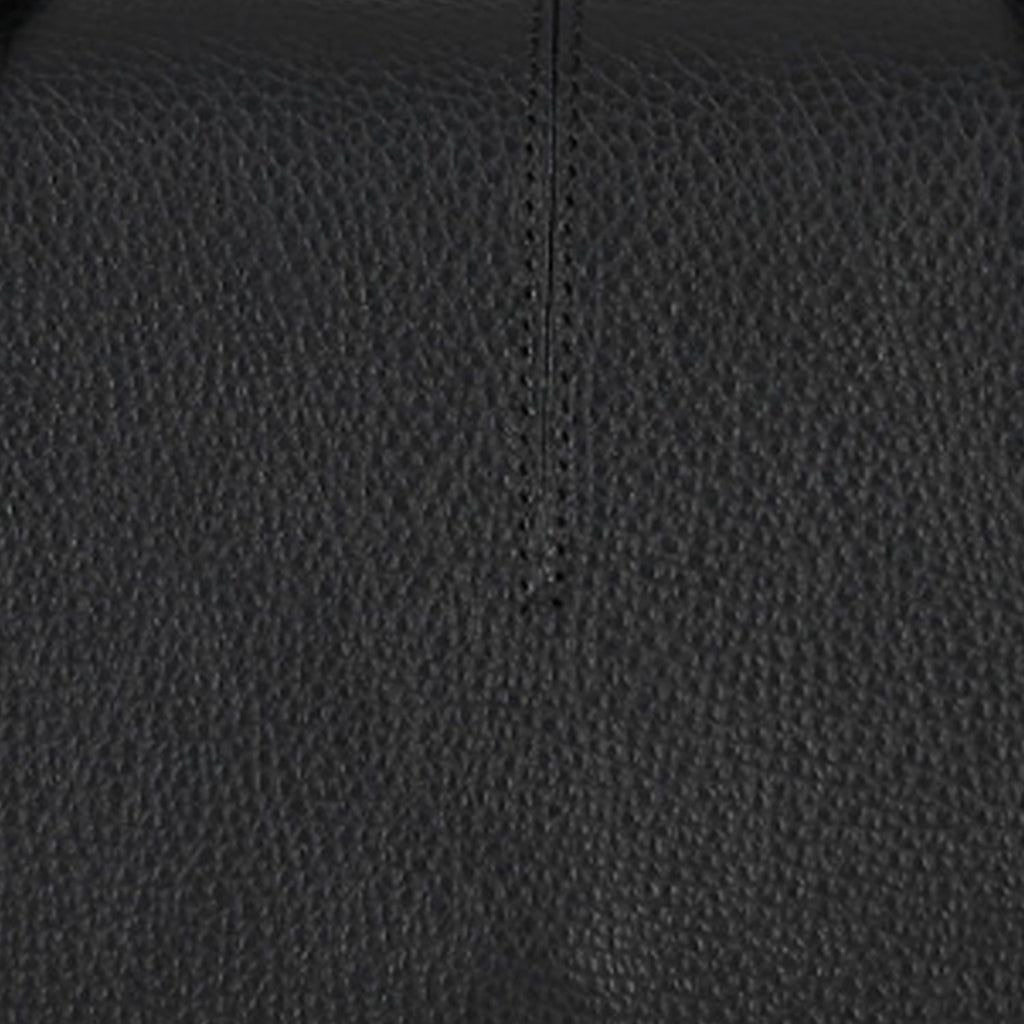 Black Pebbled Leather Tassel Bag – Elegant & Versatile by Sostter at brixbailey.com