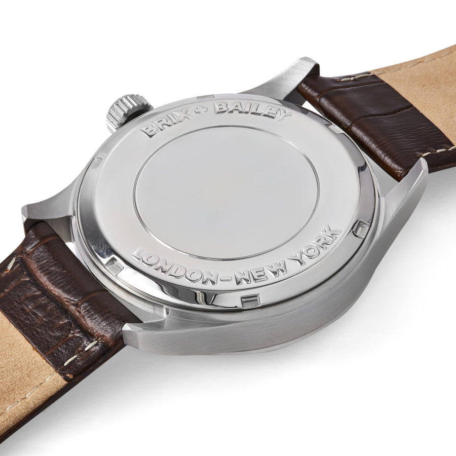 Brown Luxury Mens Simmonds Watch Brix and Bailey