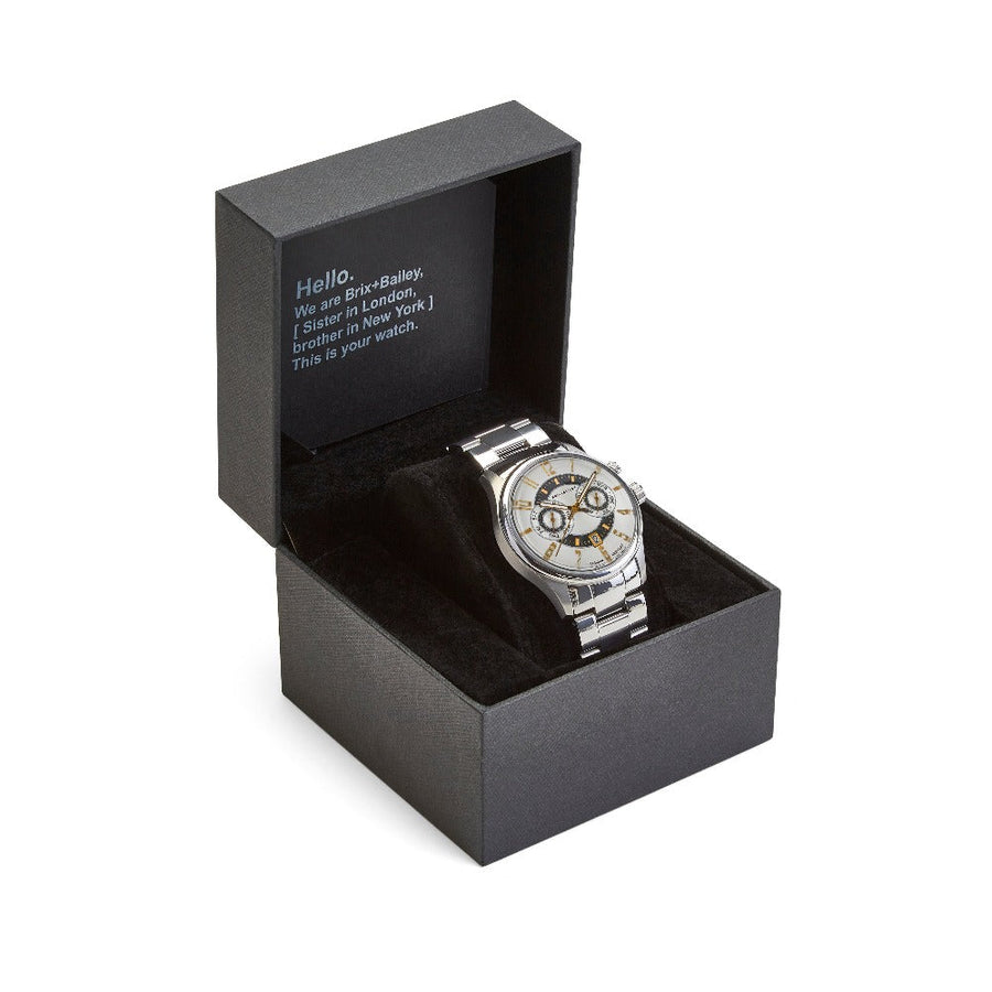 The Brix + Bailey Heyes Chronograph Mens Unisex Wrist Watch Automatic Watch Form 5