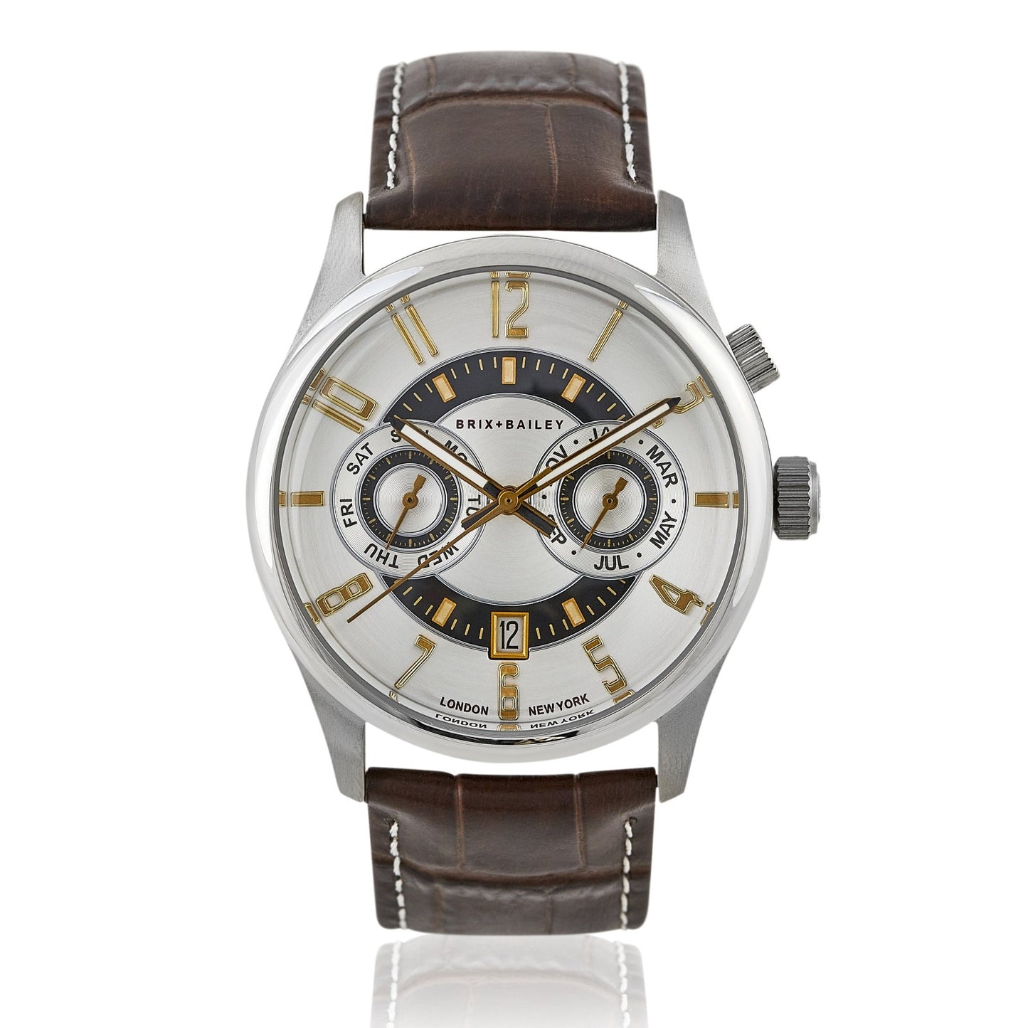 Brix+Bailey Heyes Chronograph Automatic Watch Mens Luxury Watch Brix and Bailey