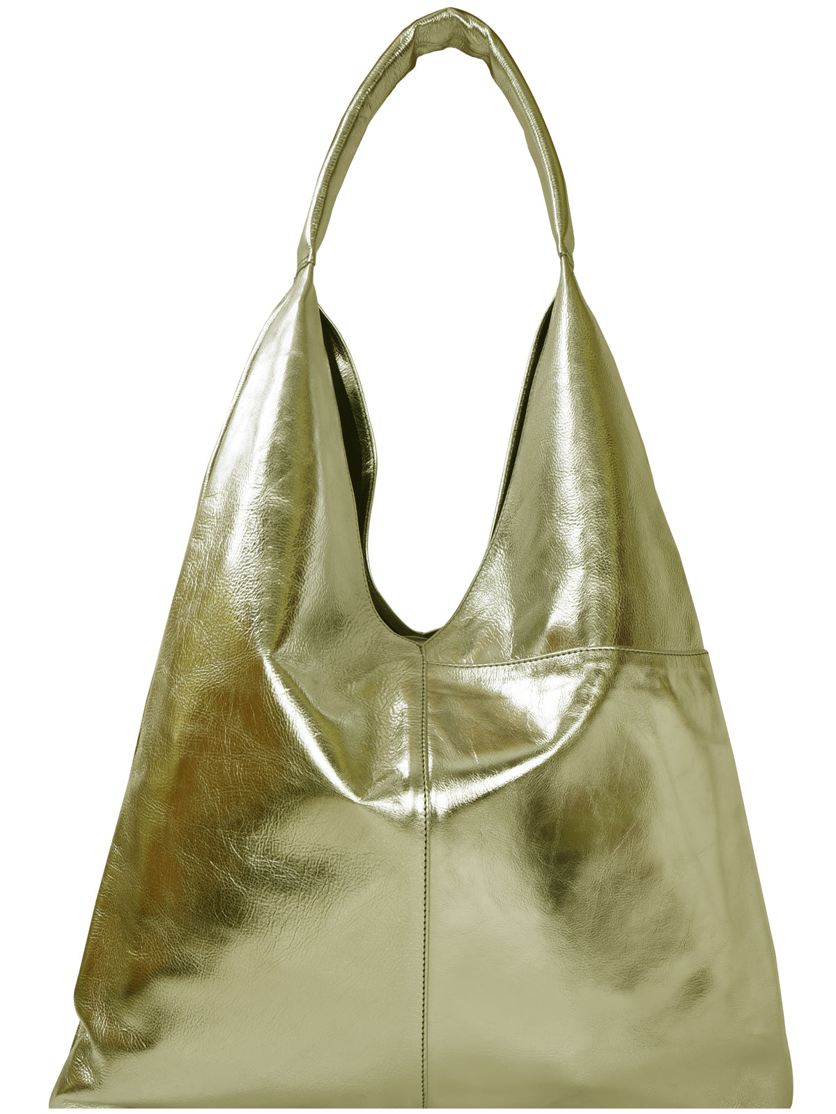Gold Metallic Boho Ethical Sustainable Leather Bag Brix and Bailey